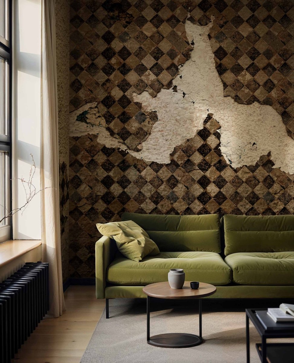 Coordonné Random Papers Tiles broken wall behang 6500310 - LAB COLOUR THE WORLD
