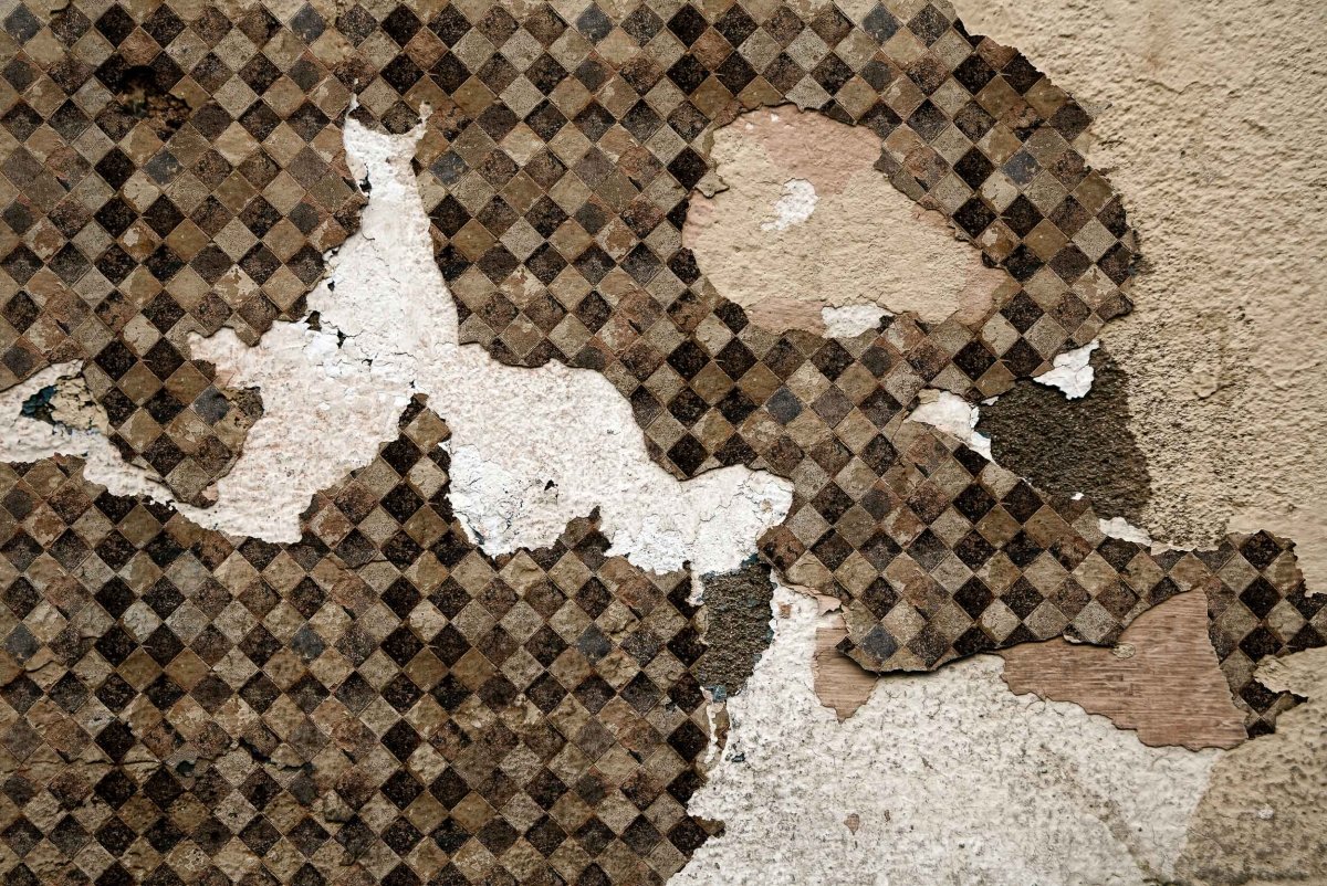 Coordonné Random Papers Tiles broken wall behang 6500310 - LAB COLOUR THE WORLD