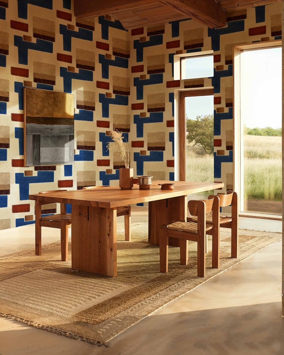 Coordonné Sarape Zacatecas behang C00002 - LAB COLOUR THE WORLD