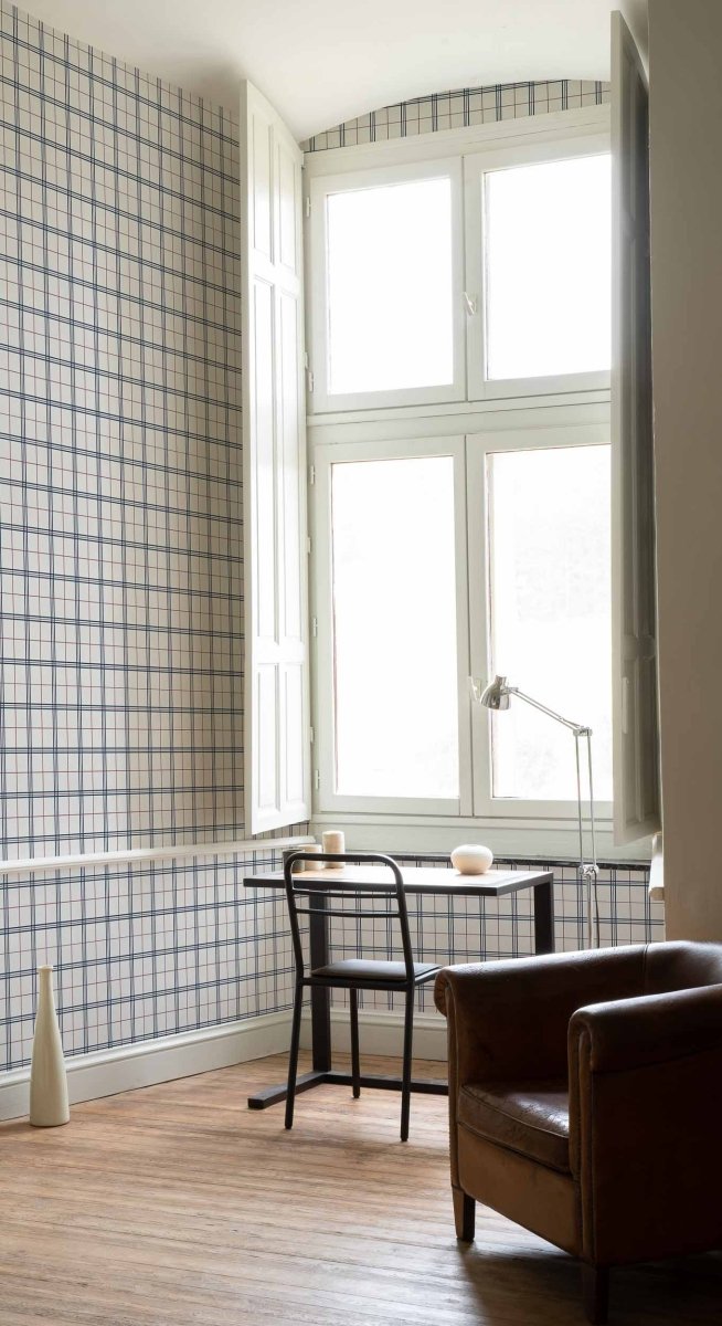 Coordonné Stripes & Checks Check 7 Francia behang A00762 - LAB COLOUR THE WORLD