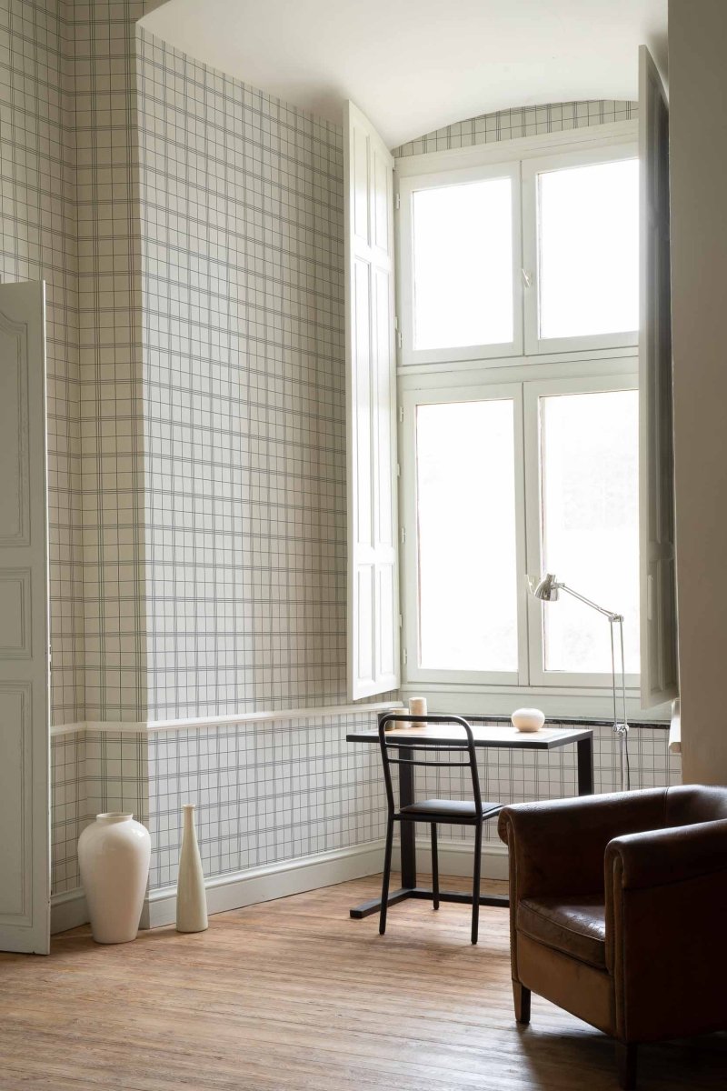 Coordonné Stripes & Checks Check 7 Mármol behang A00761 - LAB COLOUR THE WORLD