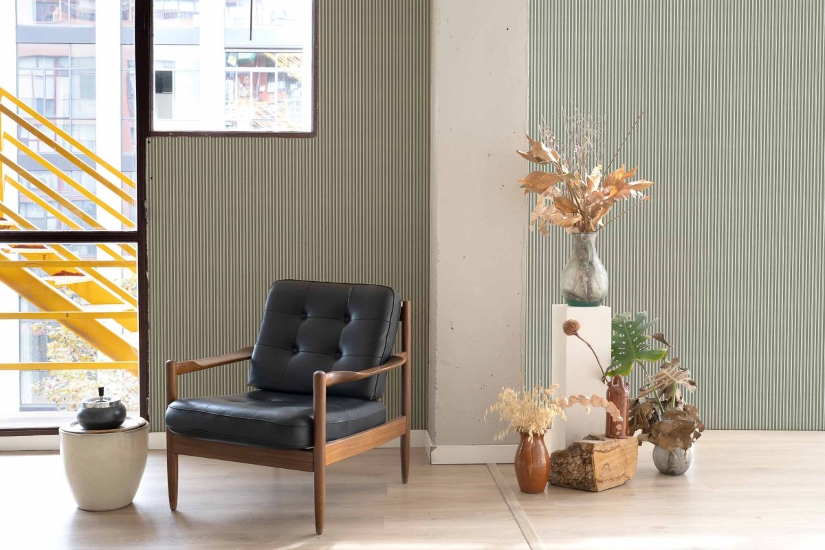 Coordonné Stripes & Checks Stripe 0,7 Matcha behang A00710 - LAB COLOUR THE WORLD