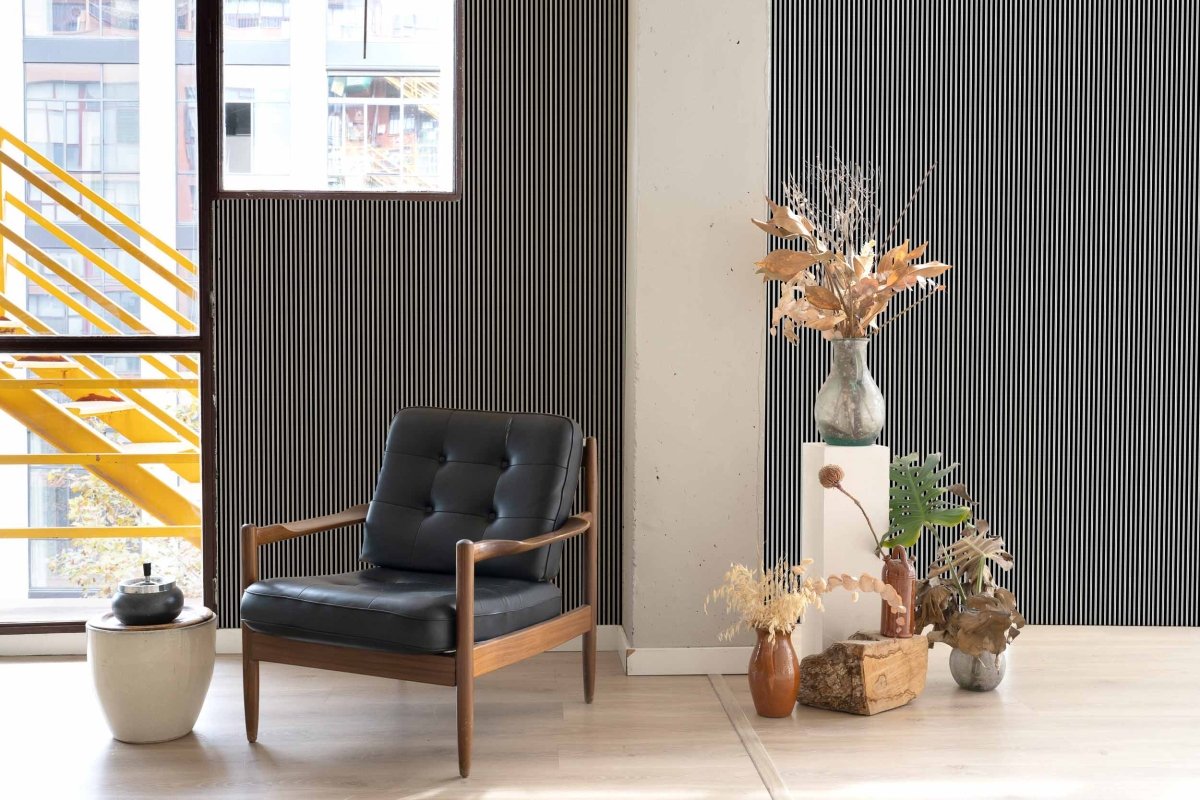 Coordonné Stripes & Checks Stripe 0,7 Tinta behang A00715 - LAB COLOUR THE WORLD