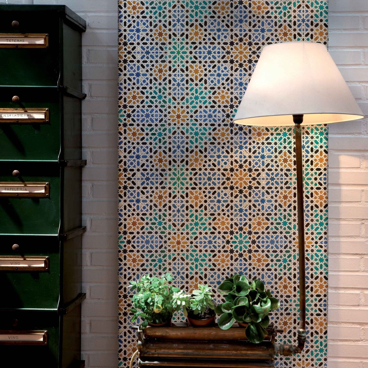 Coordonné Tiles Alandalus behang 3000031 - LAB COLOUR THE WORLD