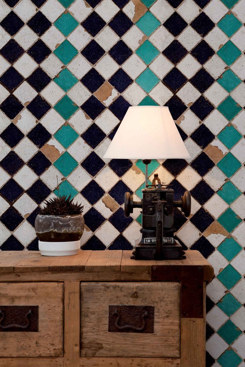 Coordonné Tiles Feria behang 3000033 - LAB COLOUR THE WORLD