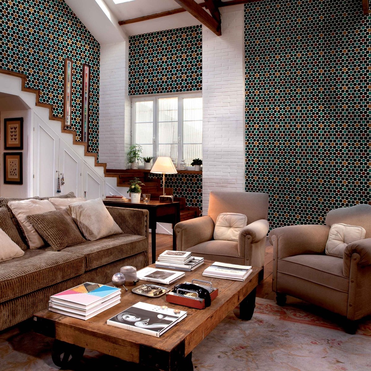 Coordonné Tiles Flamenco behang 3000034 - LAB COLOUR THE WORLD