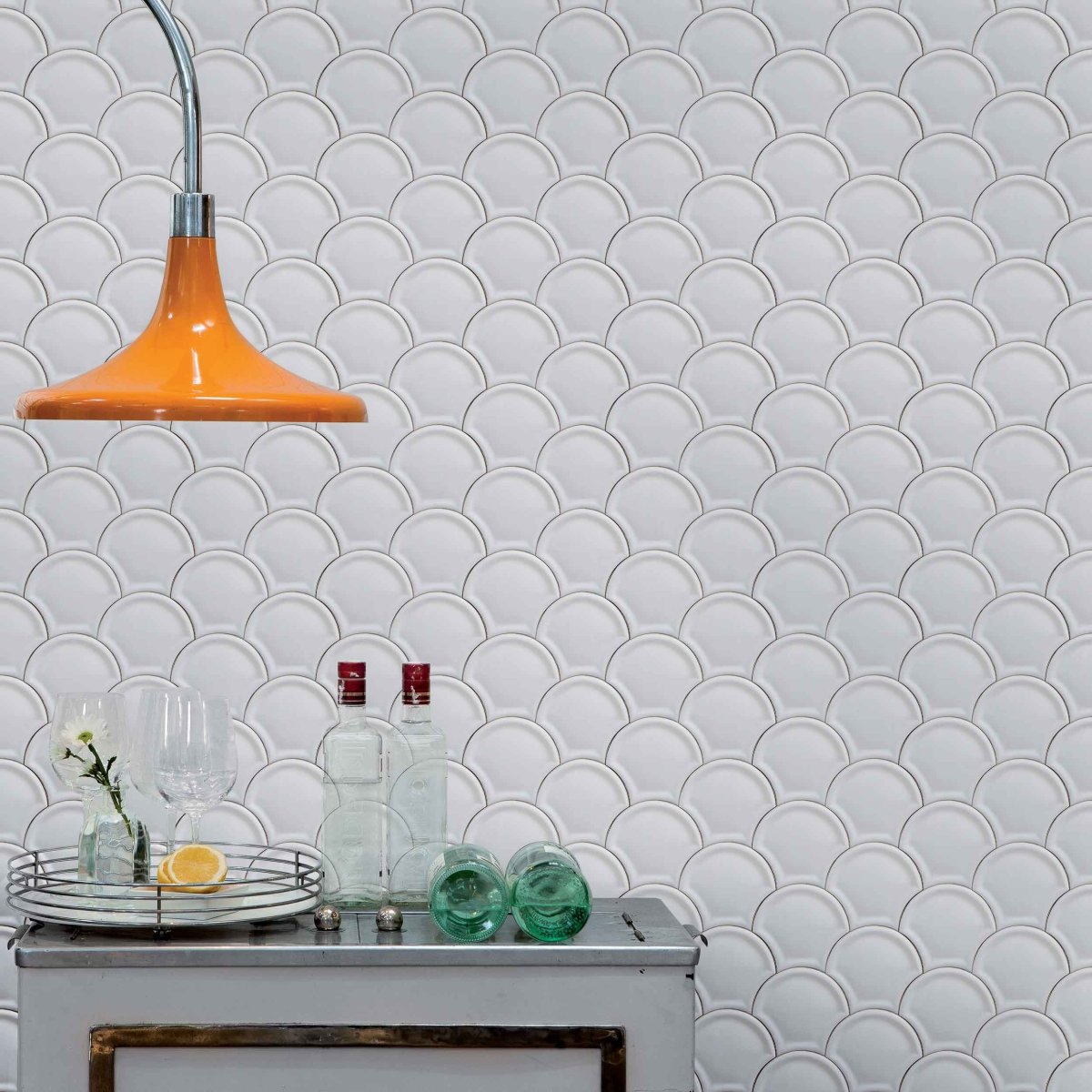 Coordonné Tiles Scales behang 3000024 - LAB COLOUR THE WORLD