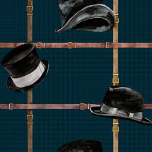 Coordonné Wander Ascot Noir behang 9200090 - LAB COLOUR THE WORLD