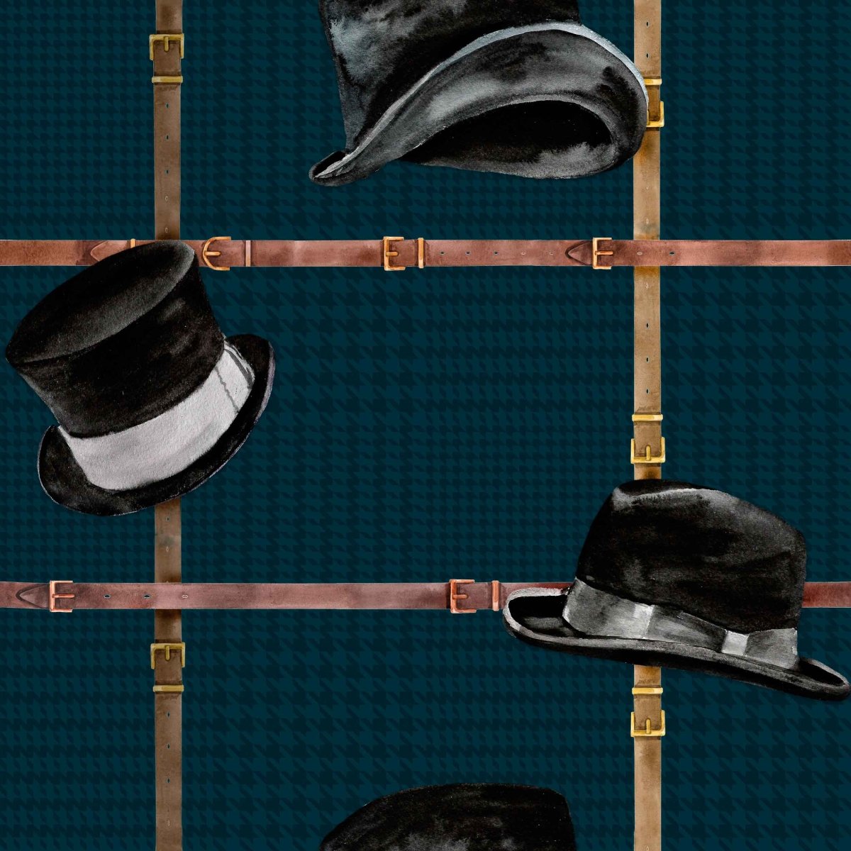 Coordonné Wander Ascot Noir behang 9200090 - LAB COLOUR THE WORLD