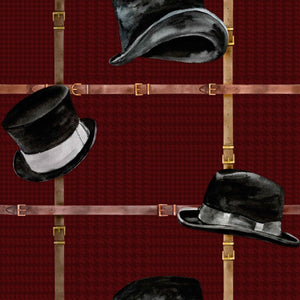 Coordonné Wander Ascot Wine behang 9200091 - LAB COLOUR THE WORLD