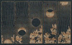 Coordonné Wander Da Lat Gold behang 9200100 - LAB COLOUR THE WORLD