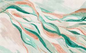 Coordonné Wander Hygge Emerald behang 9200200 - LAB COLOUR THE WORLD