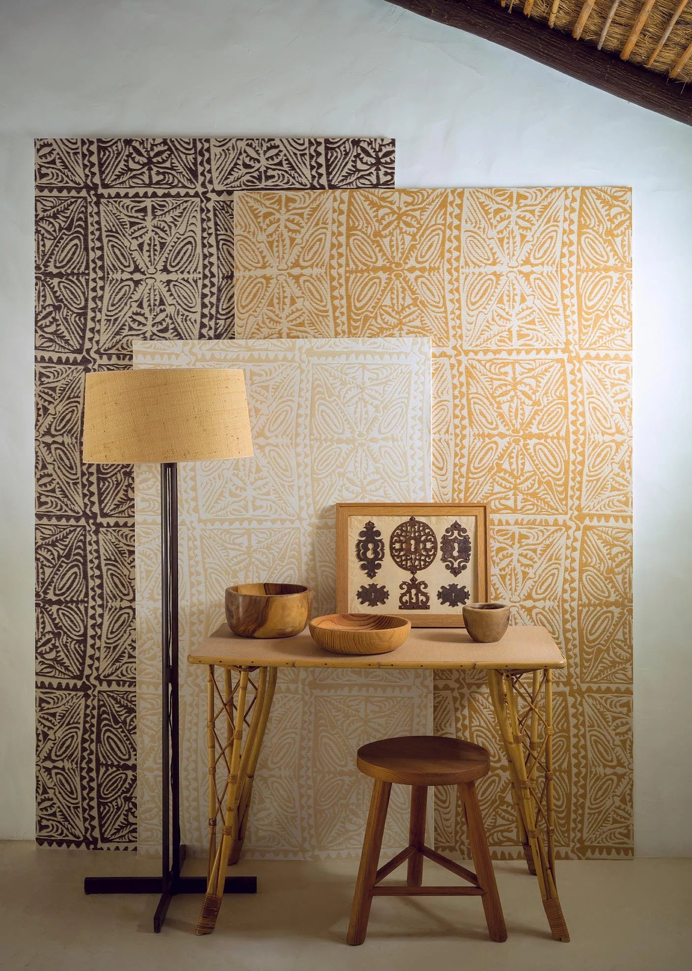 Pierre Frey Tamatoa Behang FP983003 - LAB COLOUR THE WORLD