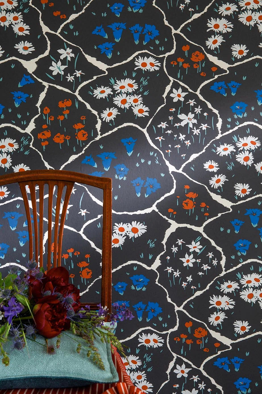 Pierre Frey Champ fleuri Behang FP093003 - LAB COLOUR THE WORLD