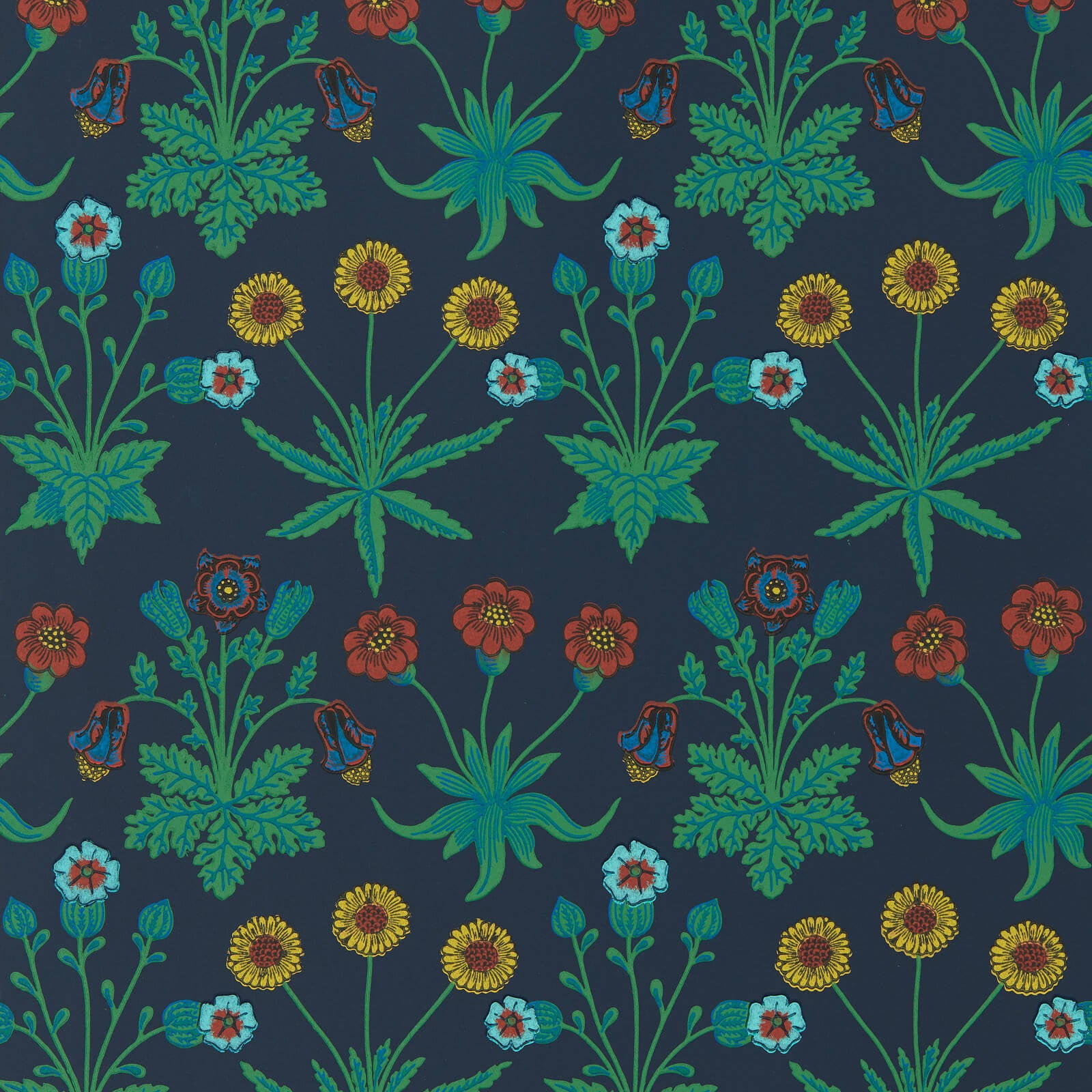 Morris & Co. Daisy Behang 510034 - LAB COLOUR THE WORLD