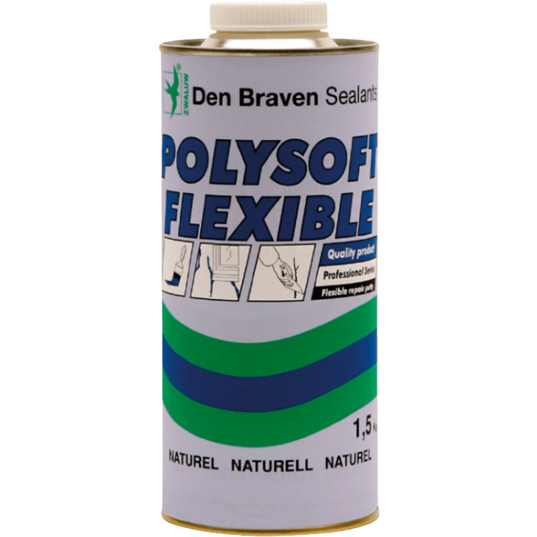 Den Braven Polysoft flexible plamuur koker 1,5 kg - LAB COLOUR THE WORLD