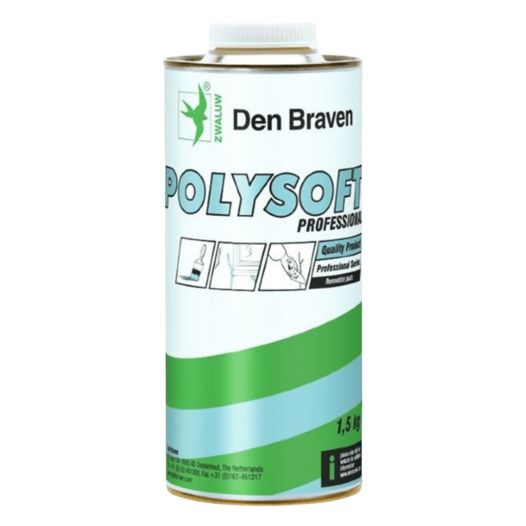 Den Braven Polysoft professioneel plamuur koker 1,5 kg - LAB COLOUR THE WORLD