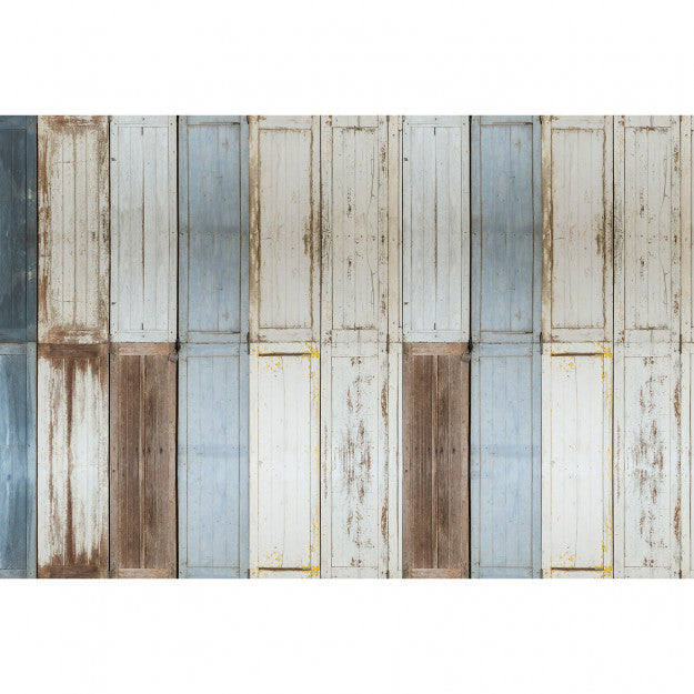 Les Dominotiers Doors Wall Multicolore Behang DOM 428