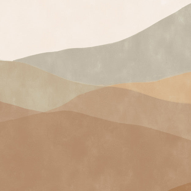 Les Dominotiers Dune Terracota / Ochre Behang DOM 716