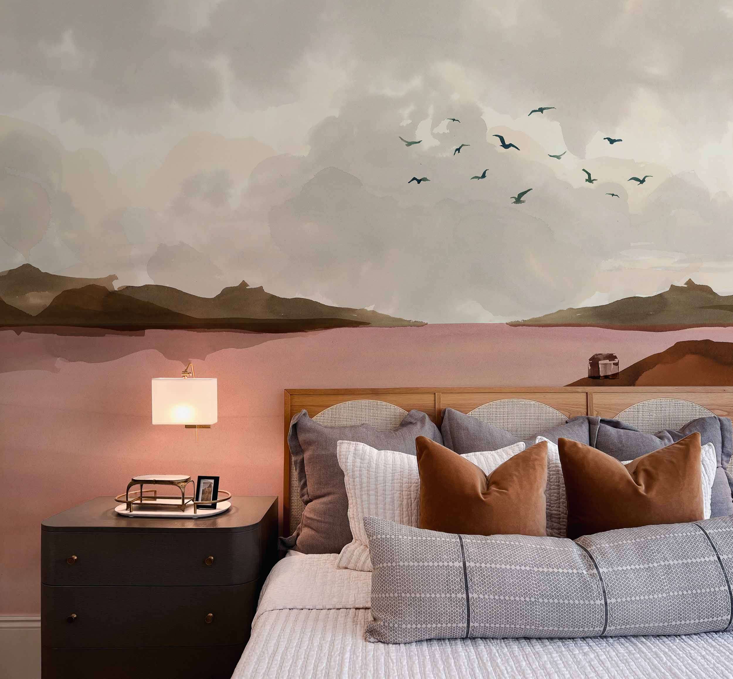 Coordonné Central Saint Martins – Rest Time Dungeness view behang A00932 sfeer afbeelding 1