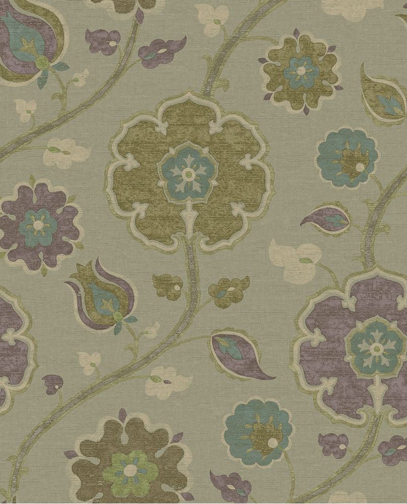 Eijffinger AMBER Bloemen behang 350614 - LAB COLOUR THE WORLD