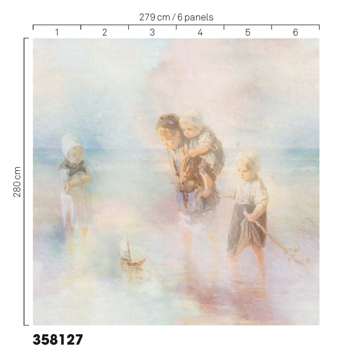 Eijffinger MASTERPIECE behang 358127 - LAB COLOUR THE WORLD