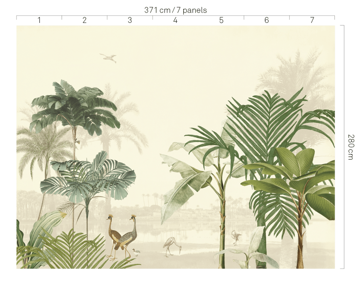 Eijffinger OASIS behang 317400 - LAB COLOUR THE WORLD
