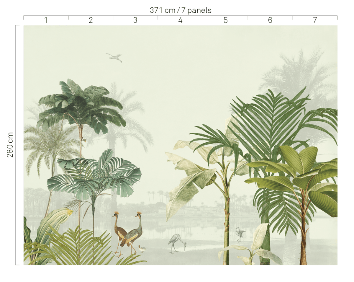 Eijffinger OASIS behang 317402 - LAB COLOUR THE WORLD