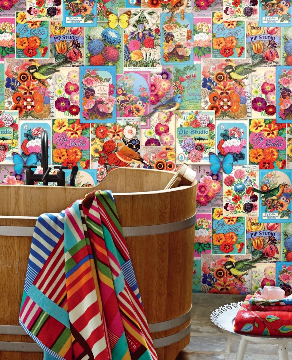 Eijffinger PIP STUDIO 3 behang 341083 - LAB COLOUR THE WORLD