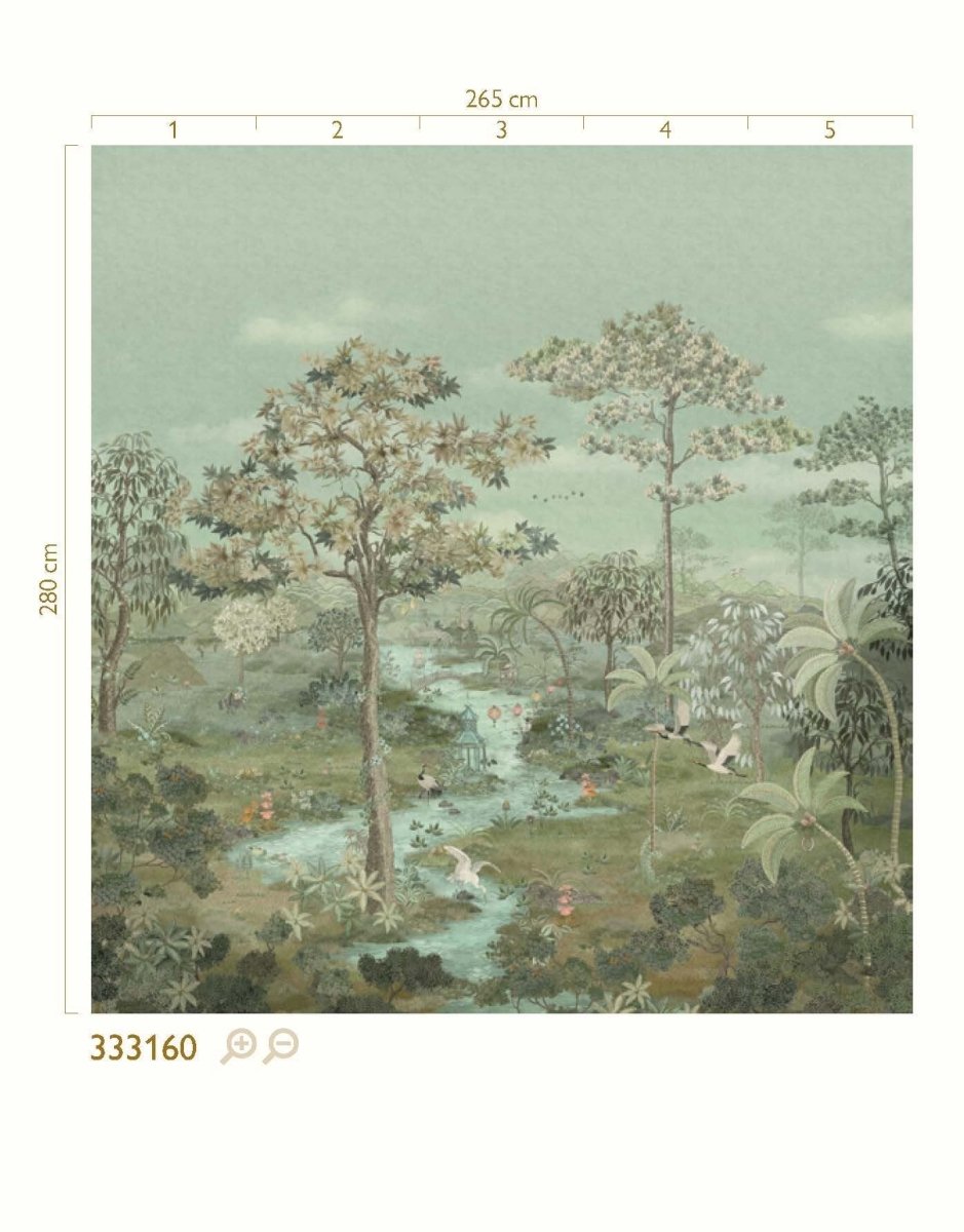 Eijffinger PIP STUDIO 6 behang 333160 - LAB COLOUR THE WORLD