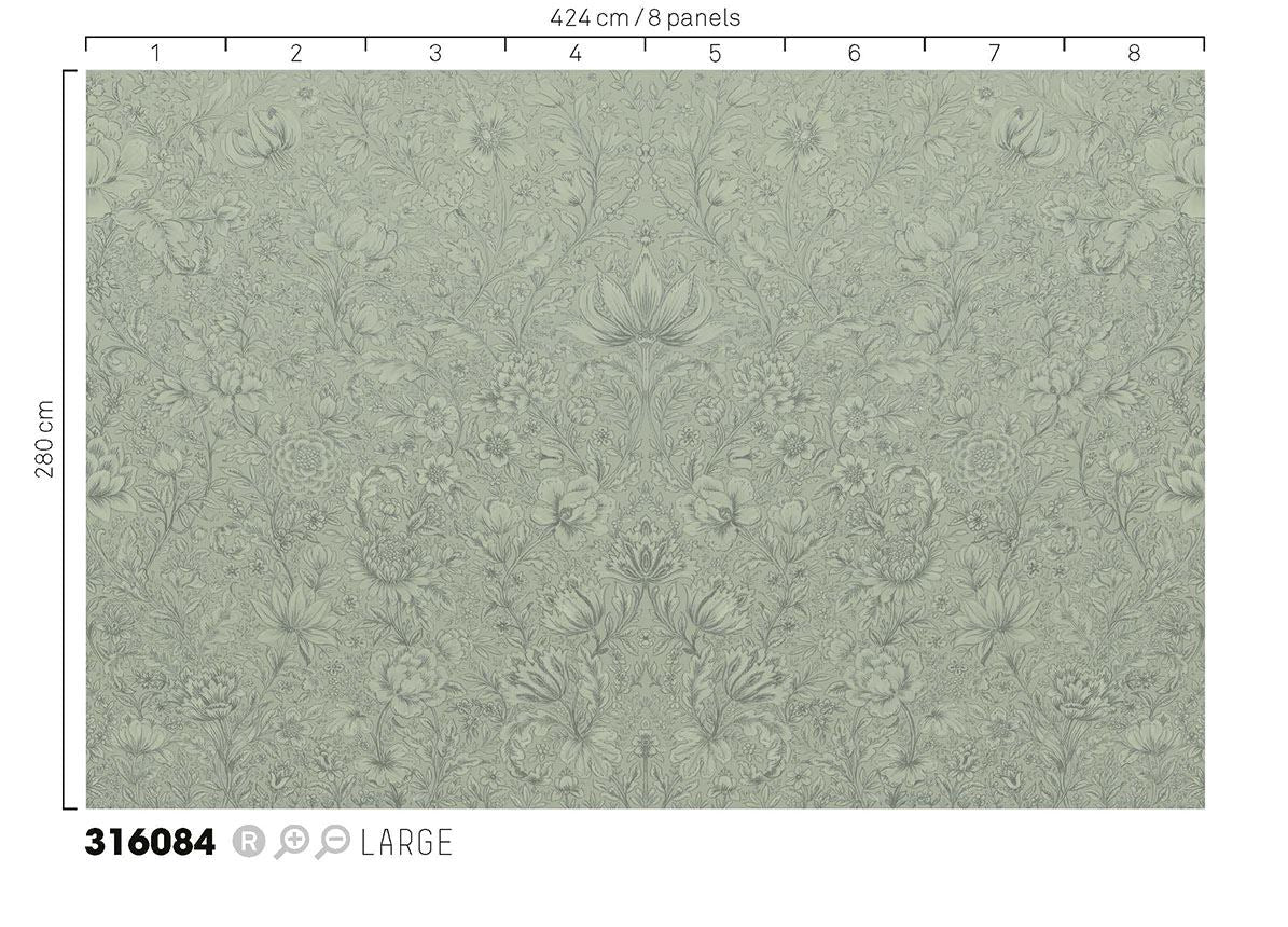 Eijffinger POSY behang 316084 - LAB COLOUR THE WORLD