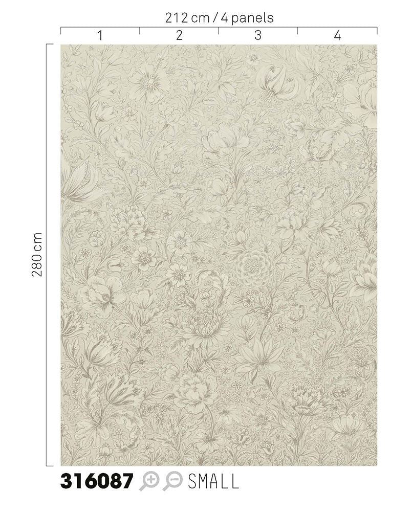 Eijffinger POSY behang 316087 - LAB COLOUR THE WORLD