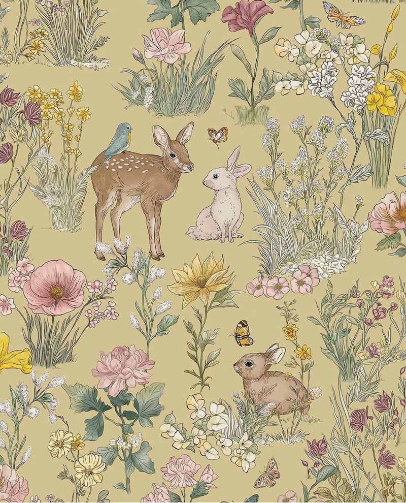 Eijffinger TINY TREASURES behang 363192 - LAB COLOUR THE WORLD