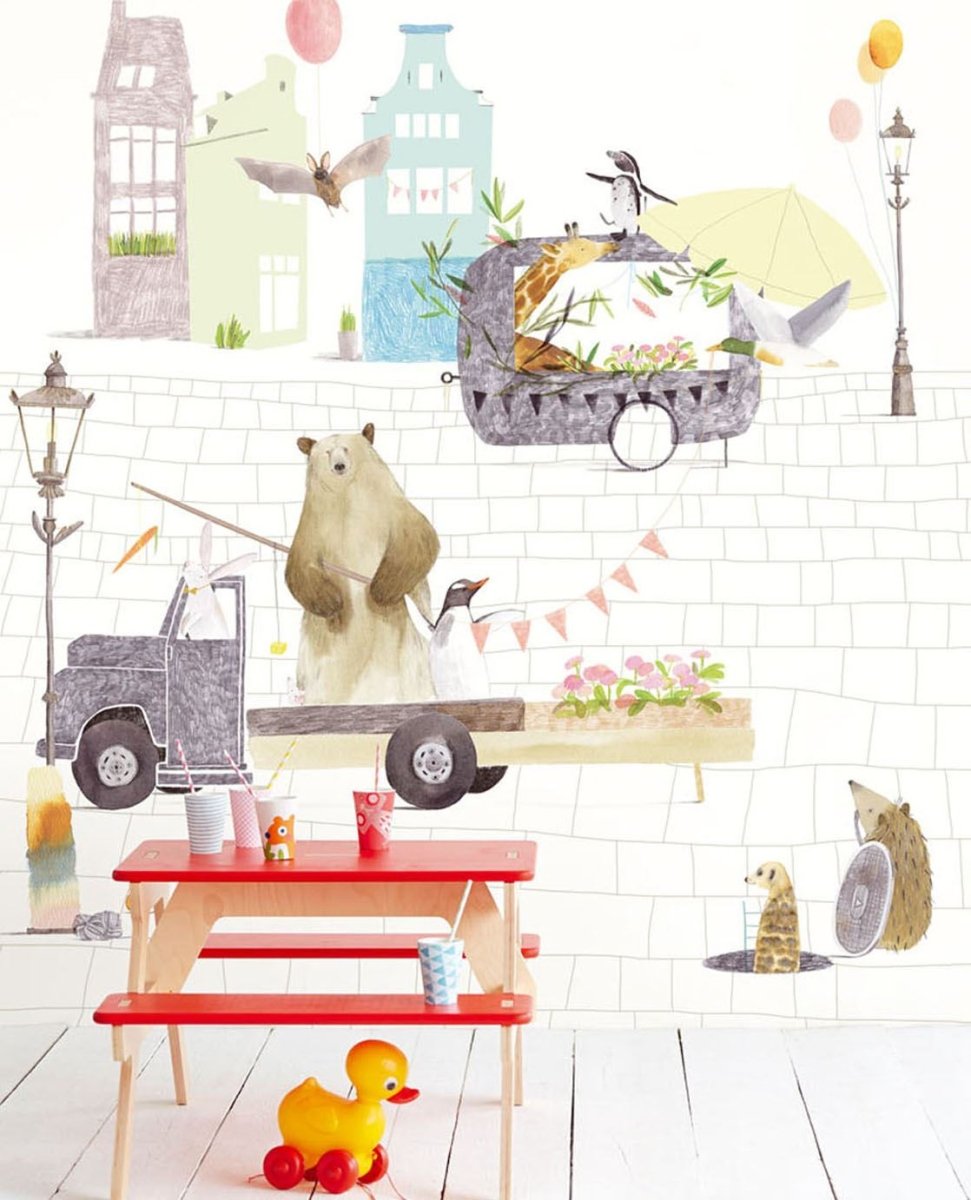 Eijffinger WALLPOWER JUNIOR behang 364163 - LAB COLOUR THE WORLD