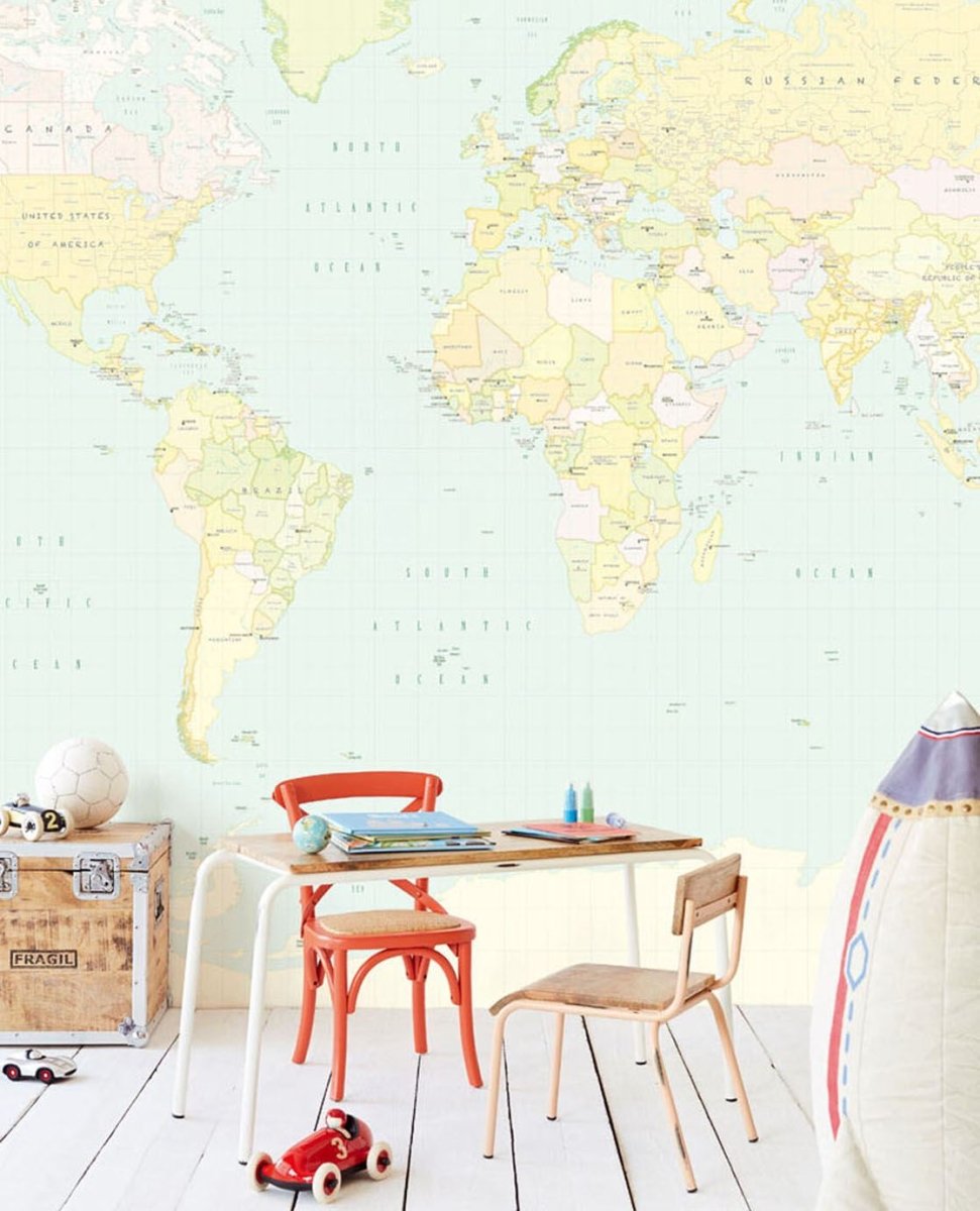 Eijffinger WALLPOWER JUNIOR behang 364194 - LAB COLOUR THE WORLD