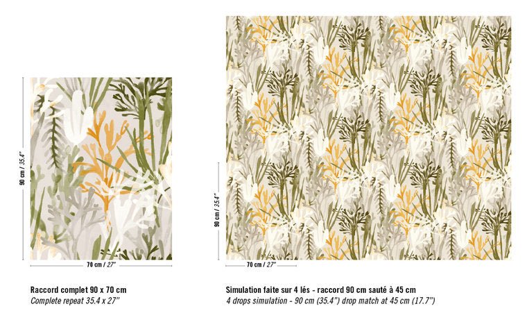 ÉLITIS Algues Behang TP 303 06 - LAB COLOUR THE WORLD
