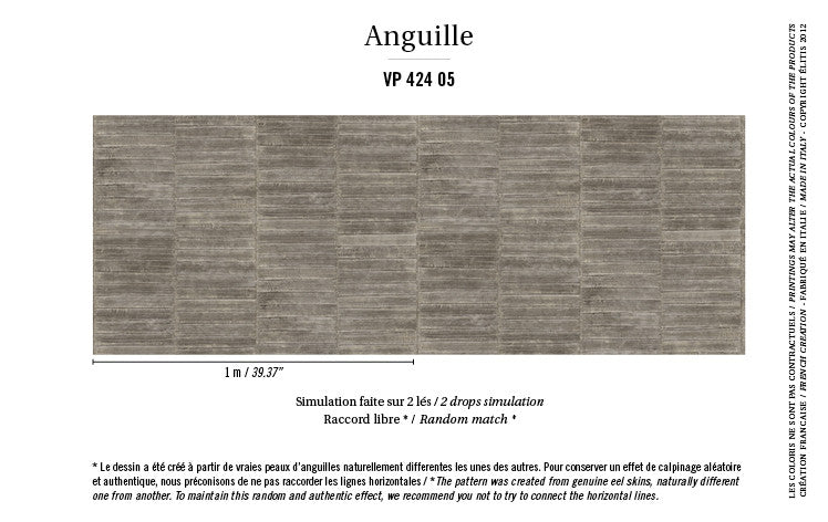 ÉLITIS Anguille Behang VP 424 05 - LAB COLOUR THE WORLD