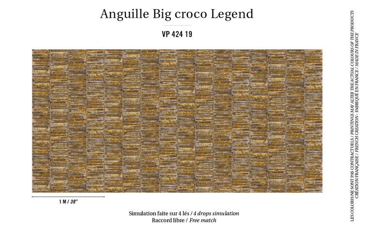 ÉLITIS Anguille Behang VP 424 19 - LAB COLOUR THE WORLD