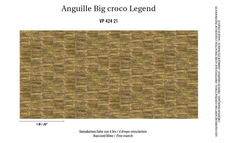 ÉLITIS Anguille Behang VP 424 21 - LAB COLOUR THE WORLD