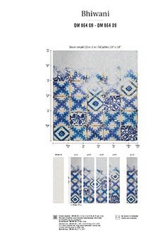 ÉLITIS Bhiwani Behangpaneel DM 864 08 - LAB COLOUR THE WORLD