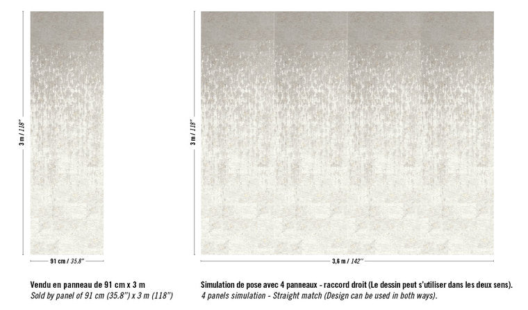 ÉLITIS Champagne Behang RM 989 01 - LAB COLOUR THE WORLD