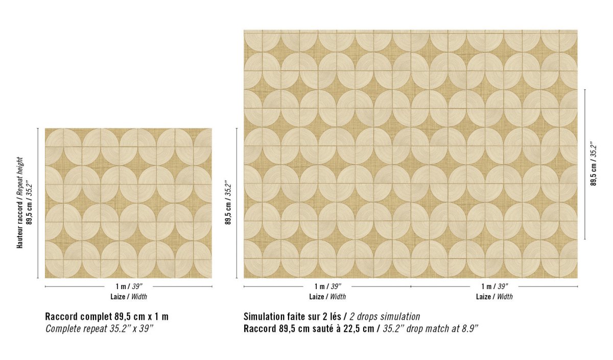 ÉLITIS Courbes Behang VP 995 10 - LAB COLOUR THE WORLD