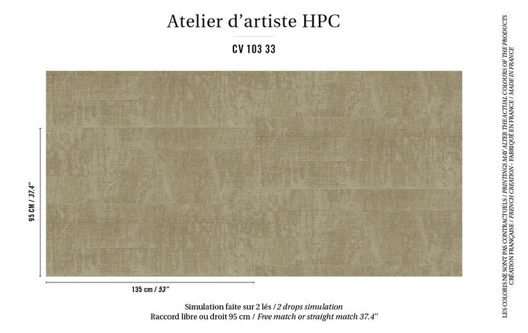 ÉLITIS Eldorado Atelier d'Artiste Project Behang CV 103 33 - LAB COLOUR THE WORLD