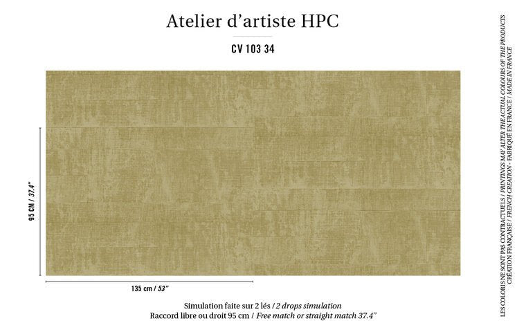 ÉLITIS Eldorado Atelier d'Artiste Project Behang CV 103 34 - LAB COLOUR THE WORLD