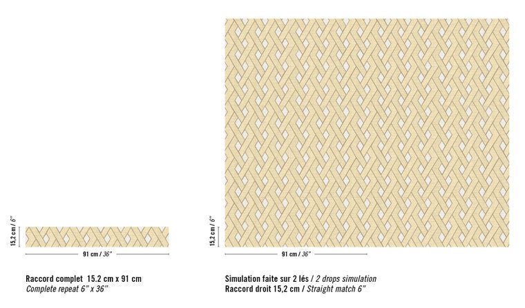 ÉLITIS Entrelazados Behang RM 1019 01 - LAB COLOUR THE WORLD