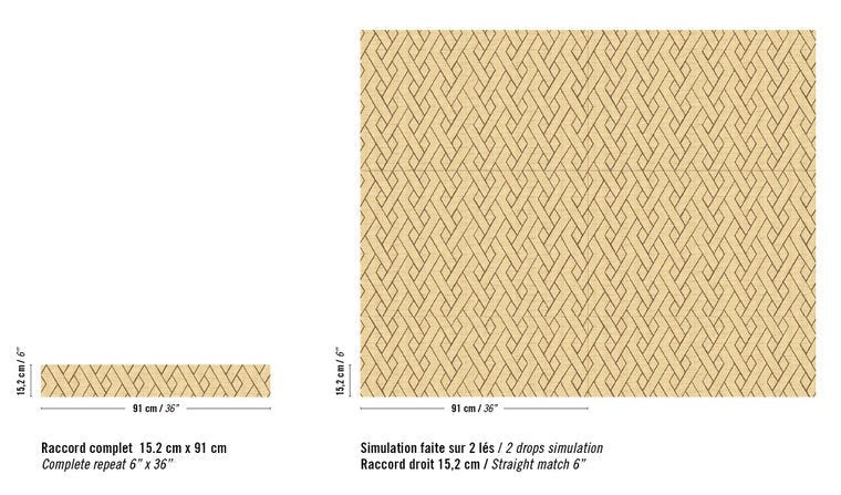 ÉLITIS Entrelazados Behang RM 1019 04 - LAB COLOUR THE WORLD