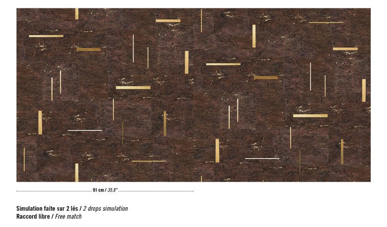 ÉLITIS Etincelle Behang RM 987 72 - LAB COLOUR THE WORLD