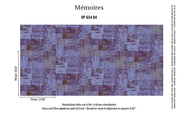ÉLITIS Kilim Behang VP 654 04 - LAB COLOUR THE WORLD