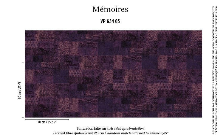ÉLITIS Kilim Behang VP 654 05 - LAB COLOUR THE WORLD
