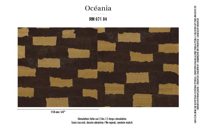 ÉLITIS Koubalane Behang RM 671 04 - LAB COLOUR THE WORLD